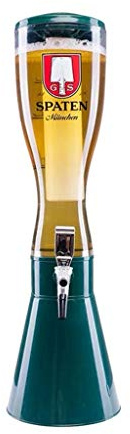 Dispensador de Cerveza Torre de cerveza Máquina de cerveza Dispensador de cerveza Dispensador de bebidas refrigerantes (resistente a la temperatura alta) Cerveza Cannon Barrel 3 litros bar restaurante