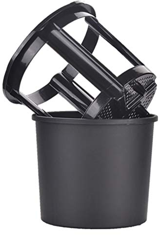 Kartoffel-Pflanztöpfe, 2-in-1-Kunststoff-Gartentöpfe, doppelschichtige Pflanzeimer, Pflanzkübel, Pflanztöpfe for Kartoffeln, Karotten, Süßkartoffeln, Ingwer, Gemüse, 2 Stück/87 Stück ( Color : Black ,