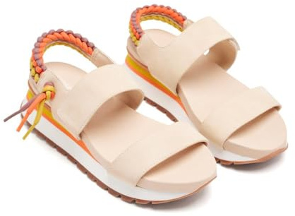 GIOSEPPO Sandalias Deportivas Beige con Detalle Trasero Multicolor para Mujer Austell