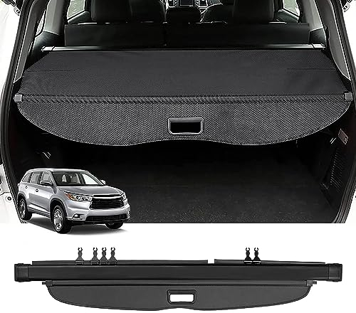 HYGGLY Auto Laderaumabdeckung Kofferraumabdeckung Rollo für KIA Sportage 2005-2010, Auto Ausziehbar Kofferraum Schutz Abdeckung Ablagen Cargo Cover Rollo Innere Zubehör