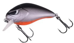 ZECK Wobbler/Kleiner Crankbait für Barsch, Forelle & Döbel - Danny 2.0 | 4,5 cm | 0,5 m F