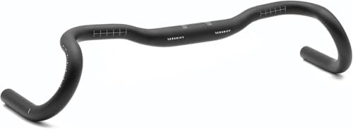 REDSHIFT Kitchen Sink Drop Handlebar w/o Loop, Aluminim, 20mm Rise, 41cm | Flared drop bar for gravel control;Generous width for maximum stability;Ergonomic comfort hand positions, with 31.8mm clamp