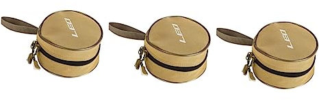 BCOATH 3 Stücke Outdoor Angeln Pouch Lagerung Tasche Für Angeln Polyester Einfach Zu Bedienen