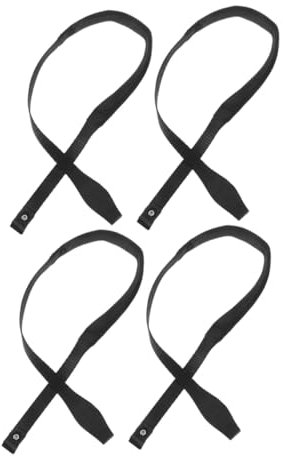 Milisten 4pièces Dragonne Poignet Réglable pour Canne De Marche Dragonne Canne Anti-Perte avec Boucle Élastique Sangle De Maintien pour Activités De Plein Air