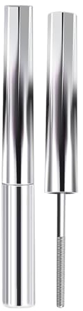 Mascara en métallique sans balais - mascaras métalliques lavables, usure légère | Mascara curling, Metals Wand Mascaras Black, construire un maquillage dodue naturel, pour une longue durée