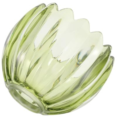 Garneck Glass Lampshade Tulip Replacement Shade Flower Glass Lamp Shade for Living Table Floor Lamp Lighting Fixture Accessory Hole