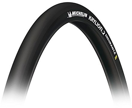 Michelin Krylion 2, Cubiertas Unisex Adulto, Negro (Black), 700 X 23c