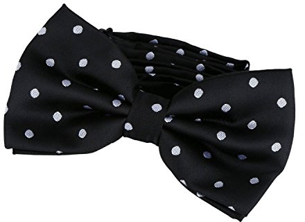 DonDon Pajarita para Hombre de lunares elegante con gancho con nudo y ajustable disponible