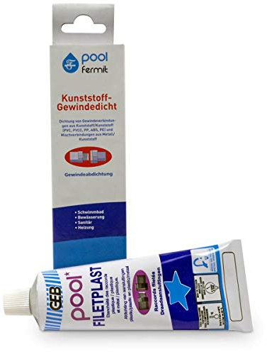 Fermit Kunststoff-Gewindedicht 100g Tube