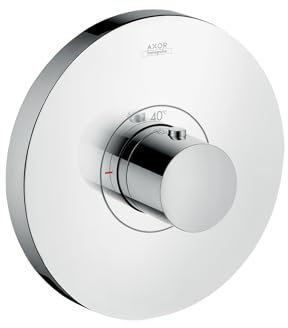 Hansgrohe Axor Starck ShowerSelect Termostato a flusso elevato tondo a filo pavimento; colorazione: Nichel spazzolato