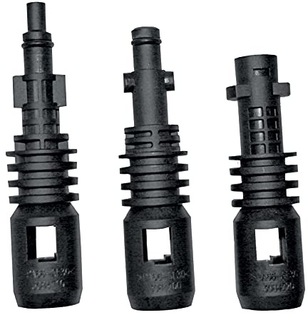Kit D'adaptateurs Pour Les Accessoires Stanley Utilisés Avec Des Nettoyeurs Haute Pression D'autres Marques Noir