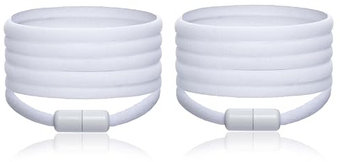 ALPHAPACE Pace Locks con chiusura in metallo, Elastici per allacciare le scarpe senza fare il nodo, spessore 5mm, chiusura rapida in metallo per scarpe da ginnastica, per tutte le età, lunghezza 100cm