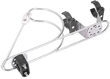 Support de fer à cheval de bouée de sauvetage, support de bouée de sauvetage marin de bateau résistant au frottement d'installation facile pour le matériel marin