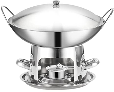 Camping Spirituskocher Für Innenraum Mit Topf Tragbarer Campingkocher Mini Camping Alkoholkocher, Spiritusbrenner Für Innenraum Hot Pot Grillen Picknick