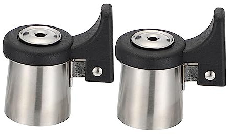 IMIKEYA 2pcs Whistling Kettle Flute Stainless Steel Kettle Water Boiling Alarm Flute Accessories for Home Kitchen