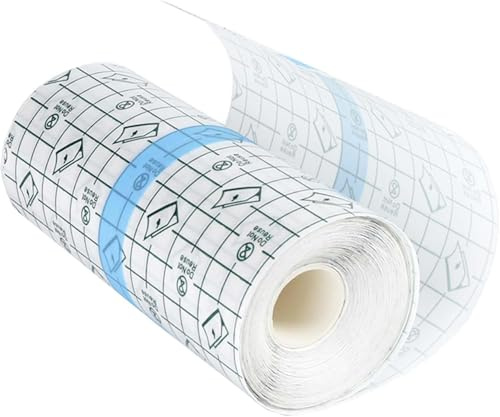 15cm*10m Wasserdicht Transparent Bandage，BetterJonny Duschpflaster Wasserfest Tattoo Folie Heilung Transparenter Folienverband Duschpflaster Rolle zum Sport Dusche Antiallergisch ﻿