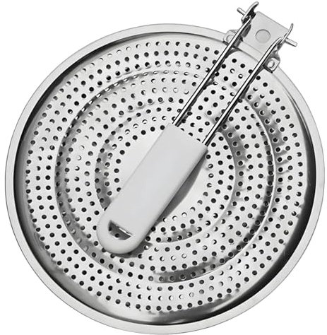 Stainless Steel Heat Diffuser - Cooking, Heat Diffuser for Stove | Wear-resistant Kitchen Gadget, Electric Stove Protector, Durable Design and Conviv