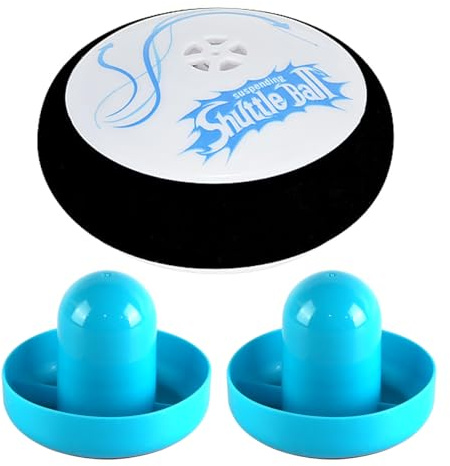 Laroal Air Hockey Floating Ball & Putter Set - Portable, Lightweight, Replacement Ball & Sliding Putter for Game Table