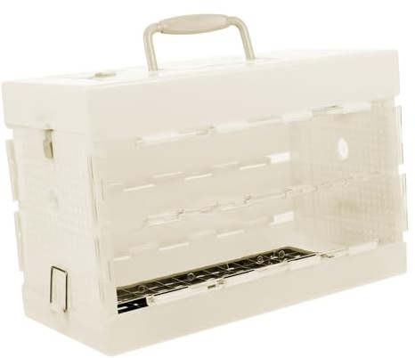 Gabbietta Portatile per Uccelli Trasportino per Pappagalli e Cocorite Facile da Portare o Design Pratico Occasione