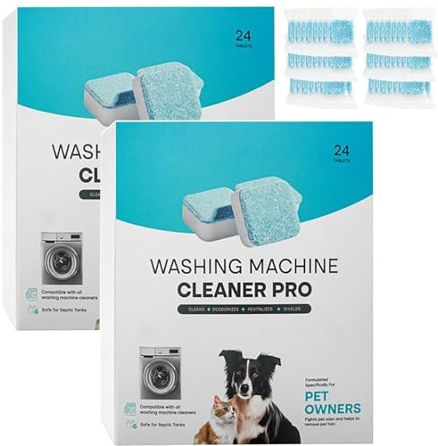 Kolina Nettoyant Machine à Laver, Kolina nettoyant machine a laver le linge,24 Lave-Linges Tablet, IngréDients Naturels Convient à Toutes Les Machines à Laver (2)