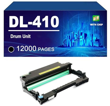 DL-410 Unidad De Tambor Compatible con Las Impresoras para PANTUM M6700D M6700DW M6800FDW M6802FDW M7100DN Y M7100DW con Un Rendimiento De hasta 12000 Páginas.,DL410-1 Pack