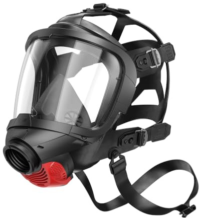 Dräger FPS 7000 Überdruck (ESA) Atemschutzvollmaske für Feuerwehr | Für Atemschutz - Maskengrößen S/M/L - Innenmasken 1/2/3 - modular für Kommunikation & In-Mask-Display