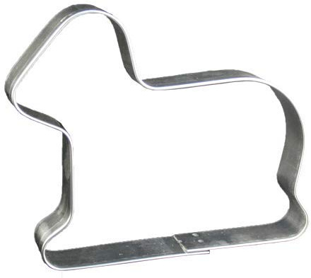 LARES Ausstecher/Ausstechform Lamm - für Kekse, Plätzchen, Lebkuchen & Co - Größe: 16cm, Höhe: 2,3cm - Made in Germany