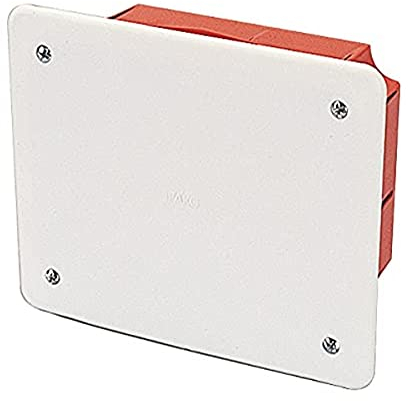 Poly Pool PP0586 Boîte de jonction encastrée avec couvercle, dim. est. 119x96x45mm