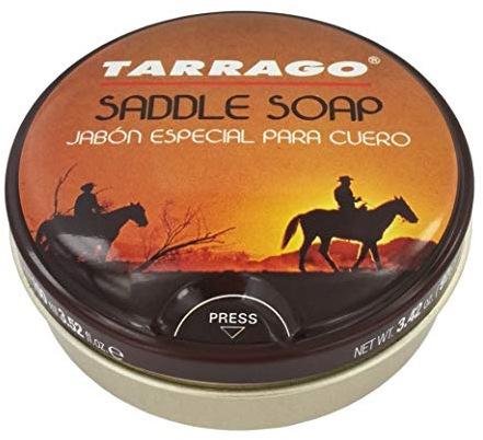 Tarrago | Jabón Especial Para Cuero Saddlery 100 ml | Limpia Cuero Liso, Especialmente Guarnicionería | Limpiador de Calzado de Piel | Cuidado del Calzado | Color Natural