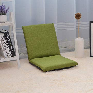 Tutoy Verstellbare 6-Positionen klappbare Lazy Sofa Stuhl Boden Stuhl Sitzkissen Multiangle Home - Grün
