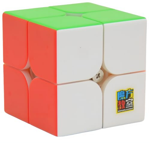 Bukefuno MoYu RS2M 2022 2x2 Magnetischer Speed Cube Stickerless Magic MFJS RS 2M 2x2x2 Puzzle Cube Moyu RS2M 2x2 2022 Speed RS2 M Cube