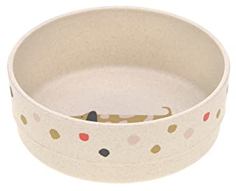 LÄSSIG Bol pour enfants Vaisselle pour enfants sans mélamine, sans BPA, pour lave-vaisselle et micro-ondes/Bowl Little Mateys spicy orange