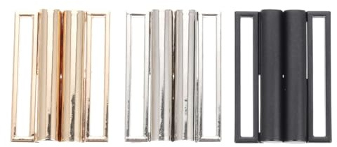 Operitacx Quadratische Gürtelschnalle Aus Zinklegierung 2.17X1.57X0.28Zoll Modisches Diy Zubehör Für Damen Mantel Gürtel Handarbeit