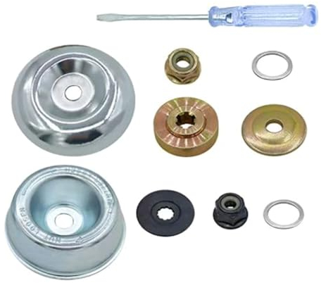 LUOFANG Adapter Set für Rasenmäher Schneidwerkzeuge für Gartengeräte, Wartungsscheiben Set für den Austausch von Fadentrimmern und Freischneidern
