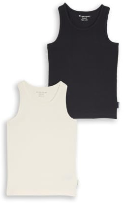 Tom Tailor Mädchen 1049317 Kinder Basic RIPP Top im 2er-Pack (2er Pack)