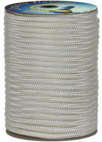 Corderie Italiane 006108887 Treccia polipropilene bianca 6 mm - 50 mt