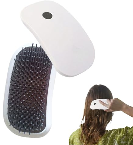 Masajeador Automático Para Cuero Cabelludo - Máquina De Masaje Capilar,Cepillo Relajante De Presión Manual Para Aliviar Dolor De Cabeza, Cuello Y Músculos, Para Ducha, Spa Y