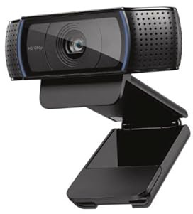 Watio Wave Webcam - Haute définition 1080p, Mise au Point Automatique, Microphone intégré, compatibilité PC et Mac, Design Compact et élégant