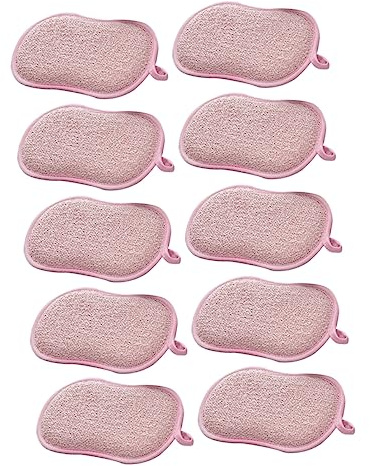 VALICLUD 10stücke Reinigungsschwamm Scheuerschwamm Für Küchenreinigung Schwammschrubber Doppel Seite Schwamm Für Geschirr Wäscher Pads Küchenschwamm Abwaschen Töpfe Pfannen