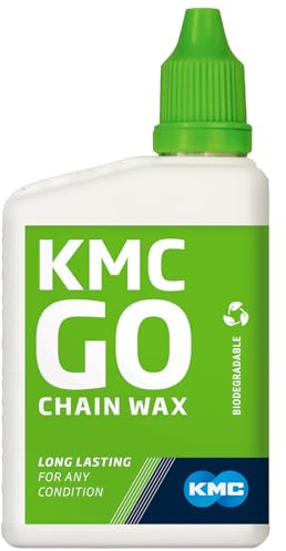 KMC Kettenwachs, 80 ml, Kaltwachs für gewachste Fahrradketten, reduziert Reibung & Schmutz