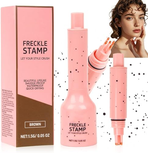 Stylo anti-taches de rousseur pour imperfections naturelles | Stylo Freckles pour peaux sensibles | Stamp Freckle réaliste, séchage rapide, imperméable et durable, tampon pour tous les tons de peau