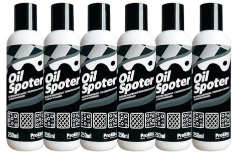 Ölflecken Entferner 6x250ml – Profi Öl- & Fettlöser für Pflastersteine, Beton, Holz & Stein | Biologisch abbaubar | Ölreiniger Set für Einfahrt, Garage, Werkstatt & Terrasse