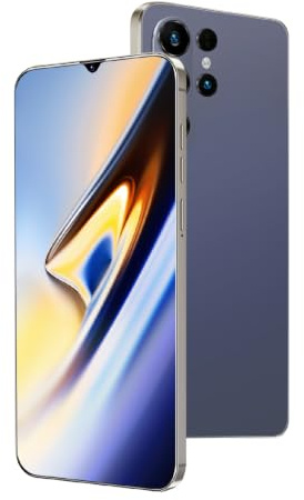 DEMANN GMBH Téléphone déverrouillé, écran de 6,3 Pouces, 2GB RAM + 16GB ROM/TF 128GB, 2MP + 8MP Double caméra, Support 4G LTE FDD TDD, Double Carte SIM, idéal pour Les débutants. (Purple)