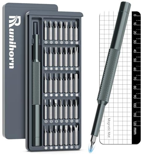 37 IN 1 Feinmechaniker Schraubendreher Set, Uhrmacherwerkzeug Set, Mini Schraubendreher-Set Magnetisches Reparaturwerkzeug-Set für Laptop, Phone, PC, MacBook, Switch, PS4, PS5, Xbox, Brille, Uhren