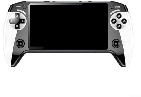 Homeponnew X9 - Consola de juegos portátil retro con pantalla IPS de 5.5 pulgadas, precargada, más de 6200 juegos clásicos, soporta 10 emuladores y salida de TV, reproductor de MP3/MP4, 8 GB