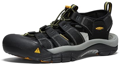 Keen Newport H2 Sandalias para Hombre, Negro (Black), 42 EU