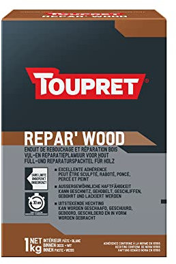 Enduit Bois Poudre Repar'wood Toupret 1kg