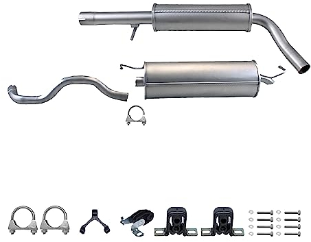 Ferroz Export Ersatz für Auspuffanlage Auspuff ab Kat für Toledo II, Octavia, Bora & Golf IV