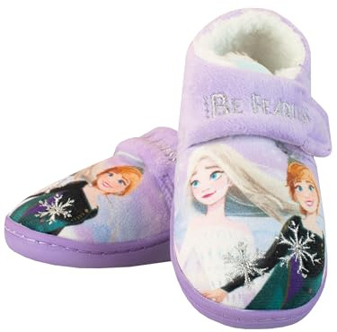 Disney Ragazze Pantofole Frozen Viola 30