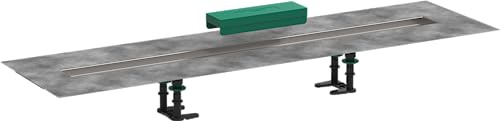 hansgrohe Installationsset 1000mm RainDrain für hansgrohe Duschrinnen Fertigsets (RainDrain Rock und RainDrain Match), Bodenablauf Dusche